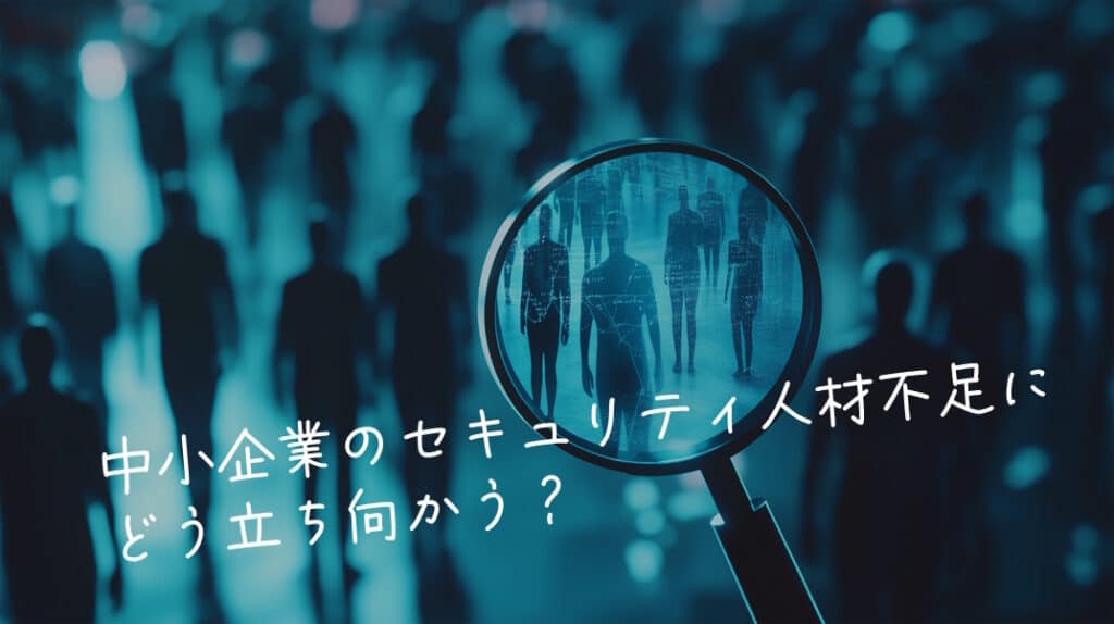 中小企業のセキュリティ人材不足にどう立ち向かう？