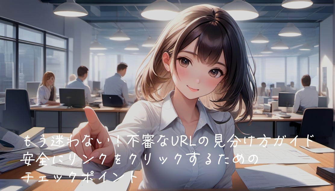 もう迷わない!不審なURLの見分け方ガイド~安全にリンクをクリックするためのチェックポイント~