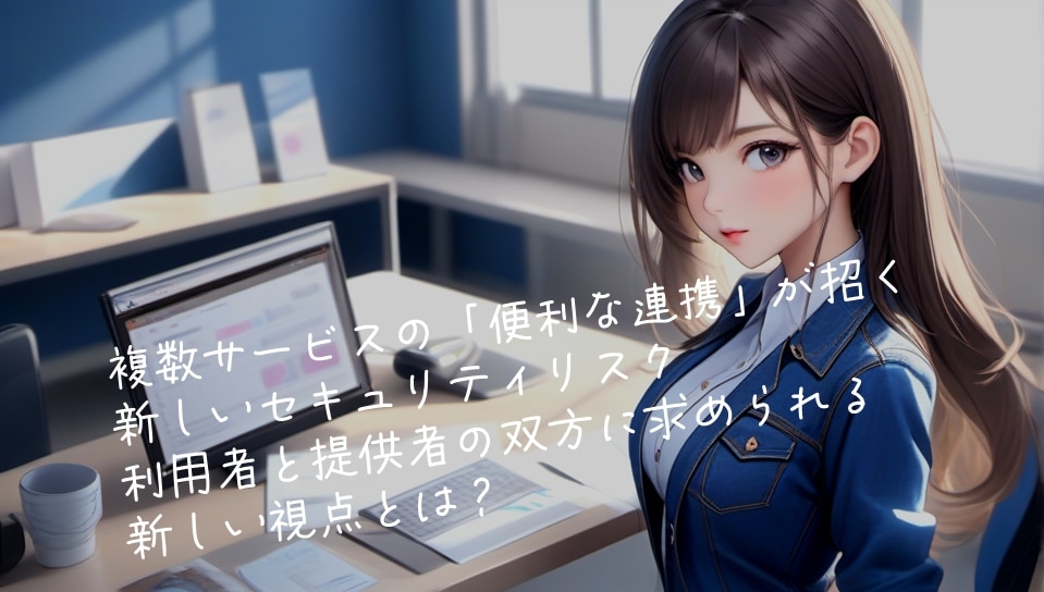 複数サービスの「便利な連携」が招く新しいセキュリティリスク―利用者と提供者の双方に求められる新しい視点とは?