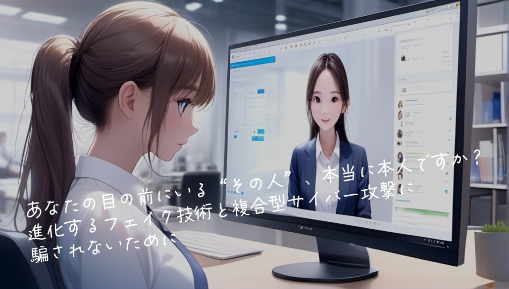 あなたの目の前にいる“その人”、本当に本人ですか?―進化するフェイク技術と複合型サイバー攻撃に騙されないために